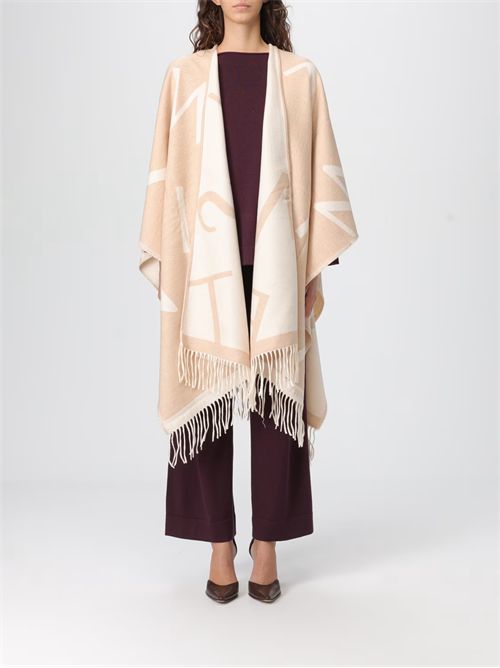 Poncho in misto lana Twinset